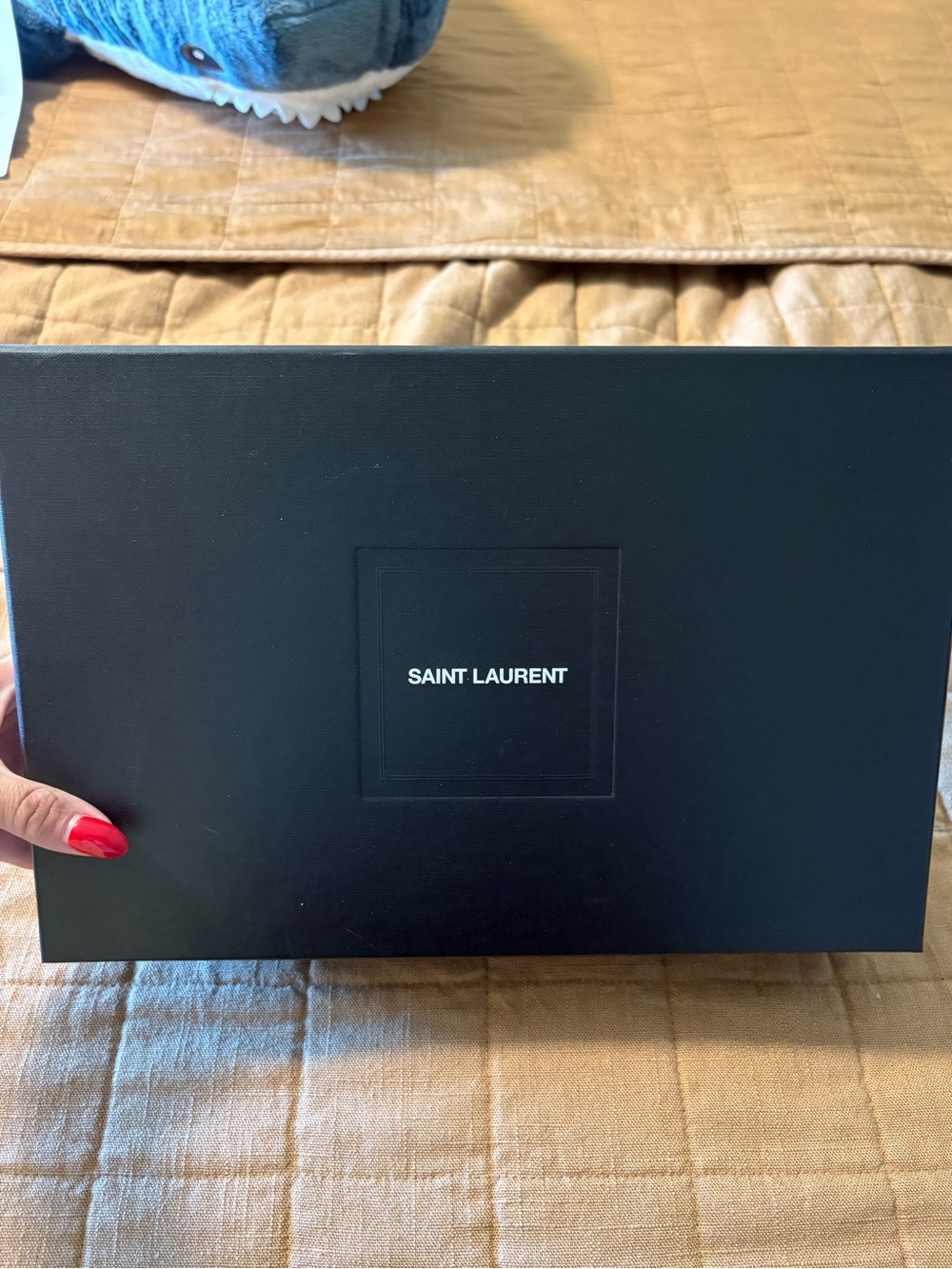 Authentic Saint Laurent YSL Large Gift Box Storage Display Box